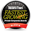 San Francisco Business Times - 2011 Fastest Growing Private Companies Award